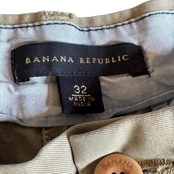 Men's Lot Shorts Pants Dressy Preppy sz 32 & 33 J. Crew & Banana Republic Khaki - Picture 6 of 7
